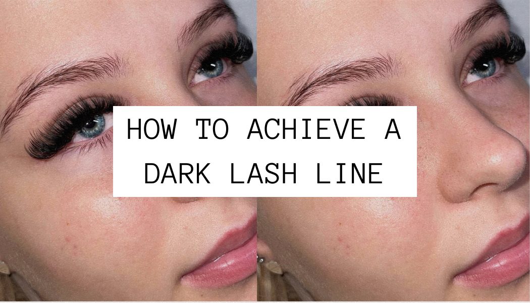 How To Achieve A Dark Lash Line With Extensions
